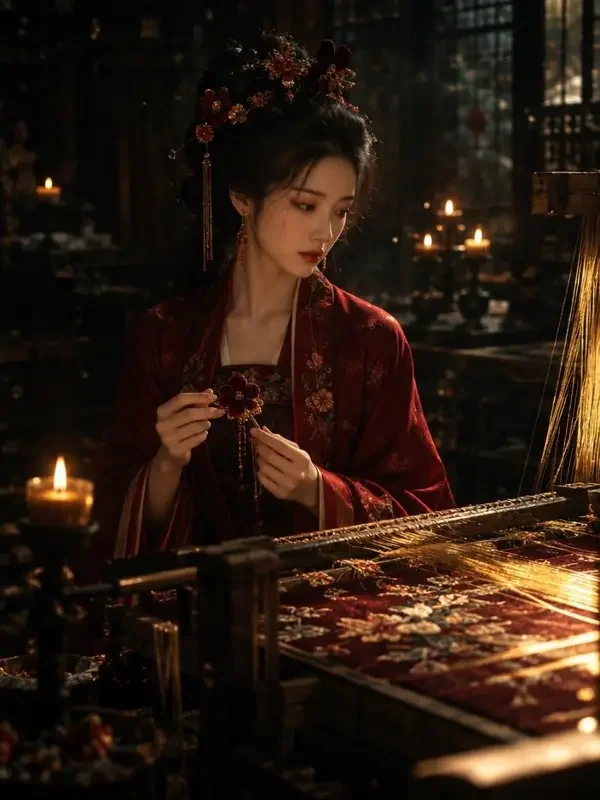 《锦绣长歌》古装短剧封面海报，102集全集在线观看